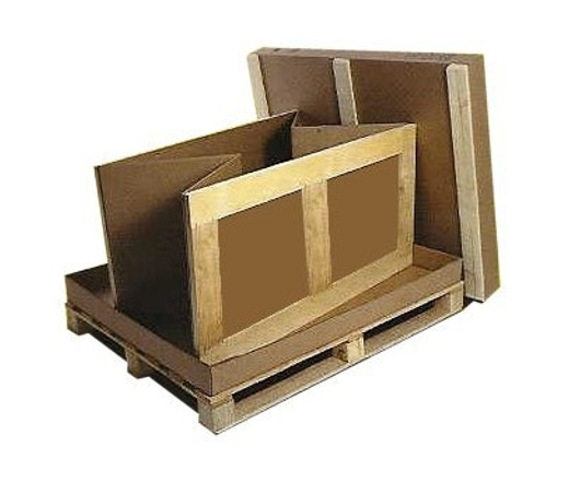 Paletbox cartón madera